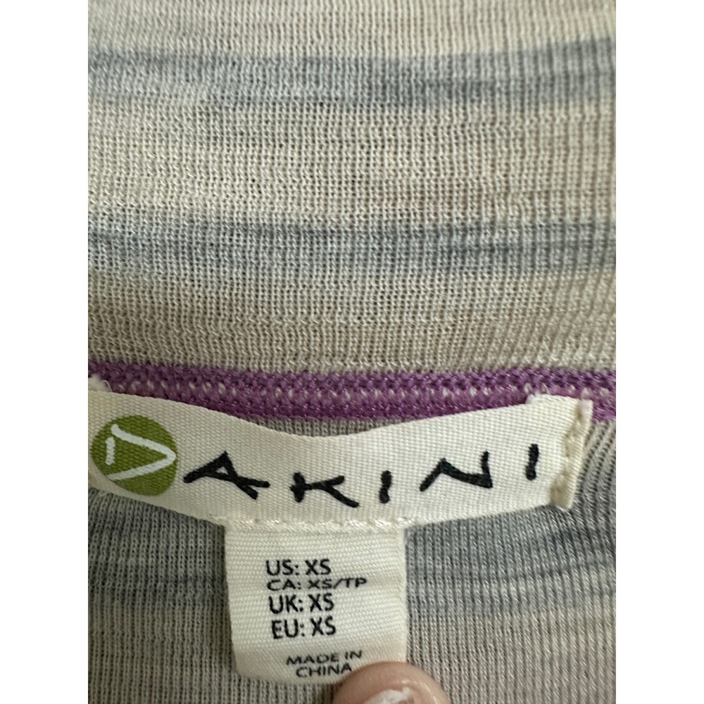Dakini 100% Merino Wool Base Layer Quarter Zip Pullover Women's XS Hiking - Picture 3 of 9